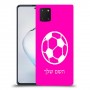 כדורגל - כדור כיסוי מגן קשיח בעיצוב אישי עם השם שלך ל Samsung Galaxy Note10 Lite יחידה אחת סקרין מובייל