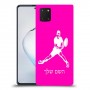שחקן טניס כיסוי מגן קשיח בעיצוב אישי עם השם שלך ל Samsung Galaxy Note10 Lite יחידה אחת סקרין מובייל