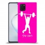 הרמת משקולות כיסוי מגן קשיח בעיצוב אישי עם השם שלך ל Samsung Galaxy Note10 Lite יחידה אחת סקרין מובייל