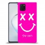 סמיילי כיסוי מגן קשיח בעיצוב אישי עם השם שלך ל Samsung Galaxy Note10 Lite יחידה אחת סקרין מובייל