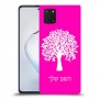 עץ כיסוי מגן קשיח בעיצוב אישי עם השם שלך ל Samsung Galaxy Note10 Lite יחידה אחת סקרין מובייל