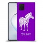 זברה כיסוי מגן קשיח בעיצוב אישי עם השם שלך ל Samsung Galaxy Note10 Lite יחידה אחת סקרין מובייל