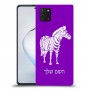 זברה כיסוי מגן קשיח בעיצוב אישי עם השם שלך ל Samsung Galaxy Note10 Lite יחידה אחת סקרין מובייל