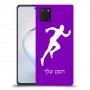רץ כיסוי מגן קשיח בעיצוב אישי עם השם שלך ל Samsung Galaxy Note10 Lite יחידה אחת סקרין מובייל
