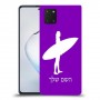 גלישה כיסוי מגן קשיח בעיצוב אישי עם השם שלך ל Samsung Galaxy Note10 Lite יחידה אחת סקרין מובייל