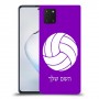 כדורעף - כדור כיסוי מגן קשיח בעיצוב אישי עם השם שלך ל Samsung Galaxy Note10 Lite יחידה אחת סקרין מובייל