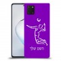 שחקן כדורעף כיסוי מגן קשיח בעיצוב אישי עם השם שלך ל Samsung Galaxy Note10 Lite יחידה אחת סקרין מובייל