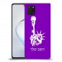 פסל החירות כיסוי מגן קשיח בעיצוב אישי עם השם שלך ל Samsung Galaxy Note10 Lite יחידה אחת סקרין מובייל