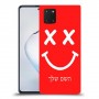 סמיילי כיסוי מגן קשיח בעיצוב אישי עם השם שלך ל Samsung Galaxy Note10 Lite יחידה אחת סקרין מובייל