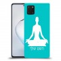 יוגה כיסוי מגן קשיח בעיצוב אישי עם השם שלך ל Samsung Galaxy Note10 Lite יחידה אחת סקרין מובייל