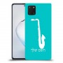 סקספון כיסוי מגן קשיח בעיצוב אישי עם השם שלך ל Samsung Galaxy Note10 Lite יחידה אחת סקרין מובייל