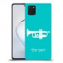 חצוצרה כיסוי מגן קשיח בעיצוב אישי עם השם שלך ל Samsung Galaxy Note10 Lite יחידה אחת סקרין מובייל