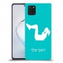 אימון ספורט - אישה כיסוי מגן קשיח בעיצוב אישי עם השם שלך ל Samsung Galaxy Note10 Lite יחידה אחת סקרין מובייל