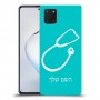 רופא סטטוסקופ כיסוי מגן קשיח בעיצוב אישי עם השם שלך ל Samsung Galaxy Note10 Lite יחידה אחת סקרין מובייל