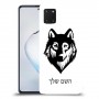 זאב כיסוי מגן קשיח בעיצוב אישי עם השם שלך ל Samsung Galaxy Note10 Lite יחידה אחת סקרין מובייל