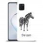 זברה כיסוי מגן קשיח בעיצוב אישי עם השם שלך ל Samsung Galaxy Note10 Lite יחידה אחת סקרין מובייל