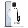 סקספון כיסוי מגן קשיח בעיצוב אישי עם השם שלך ל Samsung Galaxy Note10 Lite יחידה אחת סקרין מובייל