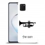 חצוצרה כיסוי מגן קשיח בעיצוב אישי עם השם שלך ל Samsung Galaxy Note10 Lite יחידה אחת סקרין מובייל