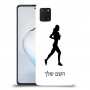 ג'וגלין - אישה כיסוי מגן קשיח בעיצוב אישי עם השם שלך ל Samsung Galaxy Note10 Lite יחידה אחת סקרין מובייל