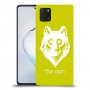 זאב כיסוי מגן קשיח בעיצוב אישי עם השם שלך ל Samsung Galaxy Note10 Lite יחידה אחת סקרין מובייל