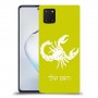 עקרב כיסוי מגן קשיח בעיצוב אישי עם השם שלך ל Samsung Galaxy Note10 Lite יחידה אחת סקרין מובייל