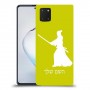 סמוראי כיסוי מגן קשיח בעיצוב אישי עם השם שלך ל Samsung Galaxy Note10 Lite יחידה אחת סקרין מובייל