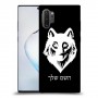 זאב כיסוי מגן קשיח בעיצוב אישי עם השם שלך ל Samsung Galaxy Note10+ 5G יחידה אחת סקרין מובייל
