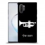 חצוצרה כיסוי מגן קשיח בעיצוב אישי עם השם שלך ל Samsung Galaxy Note10+ 5G יחידה אחת סקרין מובייל