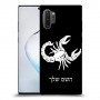 עקרב כיסוי מגן קשיח בעיצוב אישי עם השם שלך ל Samsung Galaxy Note10+ 5G יחידה אחת סקרין מובייל
