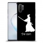 סמוראי כיסוי מגן קשיח בעיצוב אישי עם השם שלך ל Samsung Galaxy Note10+ 5G יחידה אחת סקרין מובייל