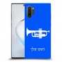 חצוצרה כיסוי מגן קשיח בעיצוב אישי עם השם שלך ל Samsung Galaxy Note10+ 5G יחידה אחת סקרין מובייל