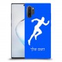 רץ כיסוי מגן קשיח בעיצוב אישי עם השם שלך ל Samsung Galaxy Note10+ 5G יחידה אחת סקרין מובייל