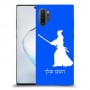 סמוראי כיסוי מגן קשיח בעיצוב אישי עם השם שלך ל Samsung Galaxy Note10+ 5G יחידה אחת סקרין מובייל