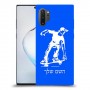 ילד סקייטבורד כיסוי מגן קשיח בעיצוב אישי עם השם שלך ל Samsung Galaxy Note10+ 5G יחידה אחת סקרין מובייל