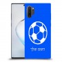 כדורגל - כדור כיסוי מגן קשיח בעיצוב אישי עם השם שלך ל Samsung Galaxy Note10+ 5G יחידה אחת סקרין מובייל