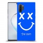 סמיילי כיסוי מגן קשיח בעיצוב אישי עם השם שלך ל Samsung Galaxy Note10+ 5G יחידה אחת סקרין מובייל