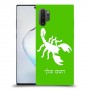 עקרב כיסוי מגן קשיח בעיצוב אישי עם השם שלך ל Samsung Galaxy Note10+ 5G יחידה אחת סקרין מובייל