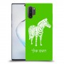זברה כיסוי מגן קשיח בעיצוב אישי עם השם שלך ל Samsung Galaxy Note10+ 5G יחידה אחת סקרין מובייל