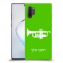 חצוצרה כיסוי מגן קשיח בעיצוב אישי עם השם שלך ל Samsung Galaxy Note10+ 5G יחידה אחת סקרין מובייל