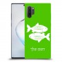 דגים כיסוי מגן קשיח בעיצוב אישי עם השם שלך ל Samsung Galaxy Note10+ 5G יחידה אחת סקרין מובייל