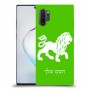 אריה כיסוי מגן קשיח בעיצוב אישי עם השם שלך ל Samsung Galaxy Note10+ 5G יחידה אחת סקרין מובייל