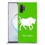 שור כיסוי מגן קשיח בעיצוב אישי עם השם שלך ל Samsung Galaxy Note10+ 5G יחידה אחת סקרין מובייל