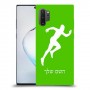 רץ כיסוי מגן קשיח בעיצוב אישי עם השם שלך ל Samsung Galaxy Note10+ 5G יחידה אחת סקרין מובייל