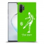 שחקן כדורגל כיסוי מגן קשיח בעיצוב אישי עם השם שלך ל Samsung Galaxy Note10+ 5G יחידה אחת סקרין מובייל