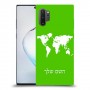 מפת העולם כיסוי מגן קשיח בעיצוב אישי עם השם שלך ל Samsung Galaxy Note10+ 5G יחידה אחת סקרין מובייל