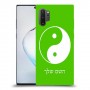 סמל יינג יאנג - סין כיסוי מגן קשיח בעיצוב אישי עם השם שלך ל Samsung Galaxy Note10+ 5G יחידה אחת סקרין מובייל
