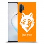 זאב כיסוי מגן קשיח בעיצוב אישי עם השם שלך ל Samsung Galaxy Note10+ 5G יחידה אחת סקרין מובייל