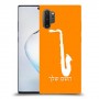 סקספון כיסוי מגן קשיח בעיצוב אישי עם השם שלך ל Samsung Galaxy Note10+ 5G יחידה אחת סקרין מובייל