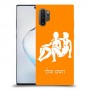 תאומים כיסוי מגן קשיח בעיצוב אישי עם השם שלך ל Samsung Galaxy Note10+ 5G יחידה אחת סקרין מובייל