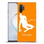 סקִי כיסוי מגן קשיח בעיצוב אישי עם השם שלך ל Samsung Galaxy Note10+ 5G יחידה אחת סקרין מובייל